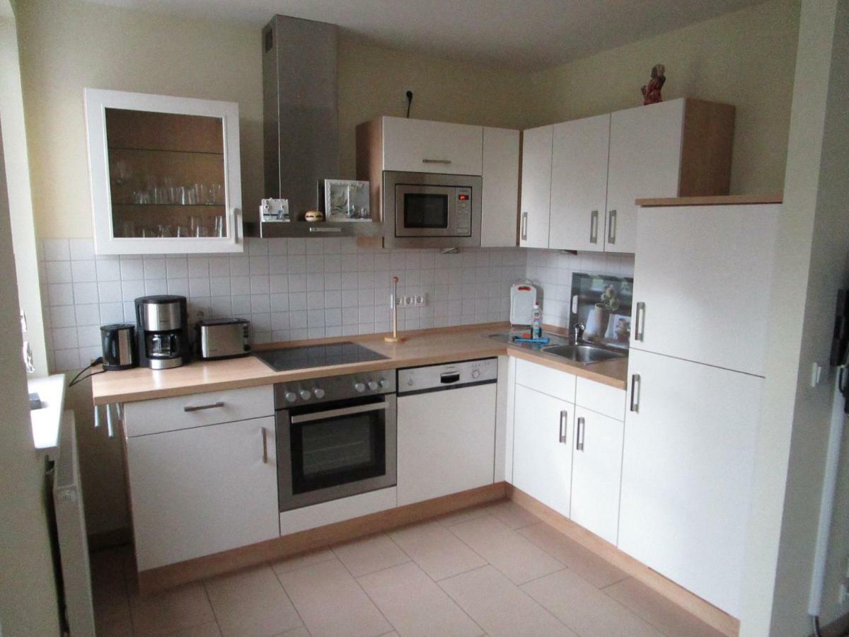 Haus Meeresblick Wohnung A 1.04 바베 외부 사진